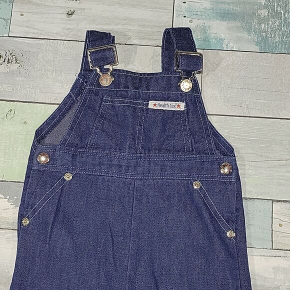 Vintage Health-Tex Overalls sz 18 mo - Picture 2 of 6